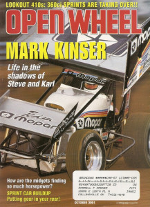 OPEN WHEEL 2001 OCT - MARK KINSER, SPORT ALLEN, INDY, GARY WRIGHT
